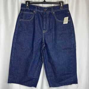 Free People We The Free Jam Session Relaxed Capris Jeans Women's Size 28 Blue